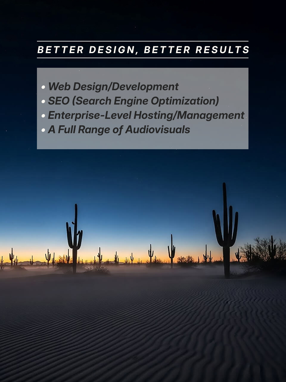 Professional Web Design in Oak Leaf, Texas