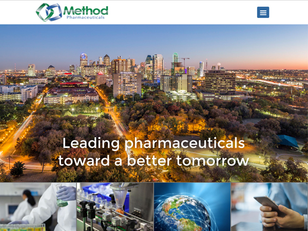 Method Pharmaceuticals Website