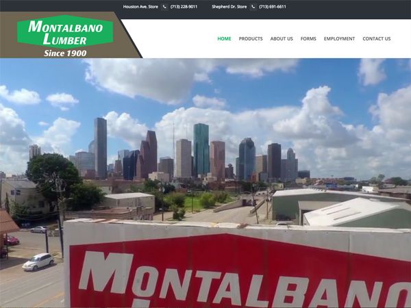 Montalbano Lumber Website