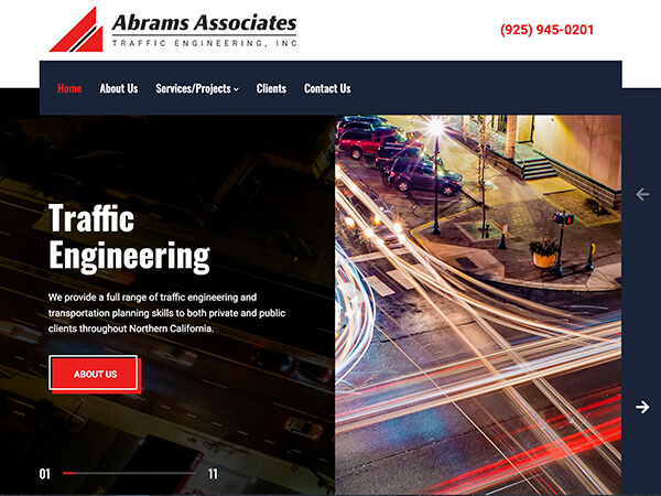 Abrams Associates - Traffic Engineering Websites