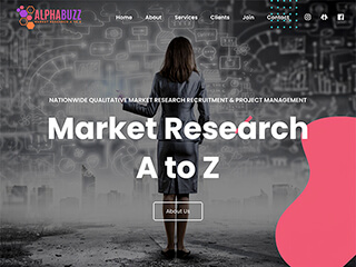 Market Research Web Design