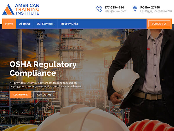American Training Institute - Occupational Safety Training Websites