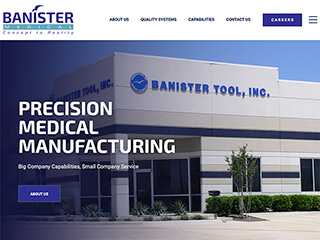 Tool & Instrument Company Web Design