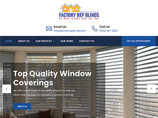 Blinds Installer Web Design