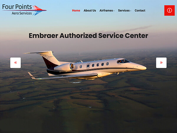 Four Points Aero Services - Aviation Websites