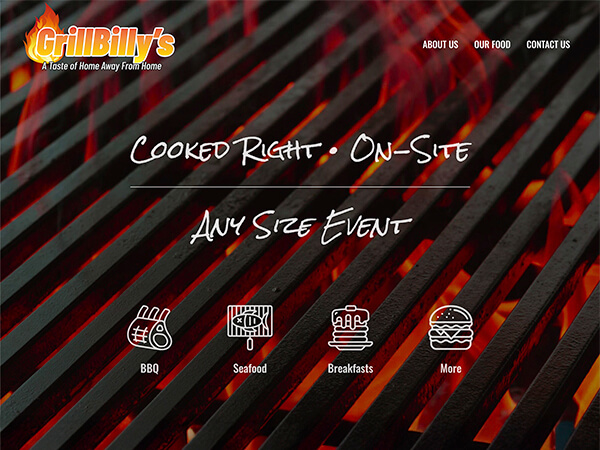 Grillbilly's Catering - Restaurant & Catering Company Websites
