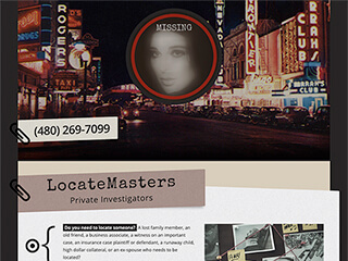 Private Investigator Web Design
