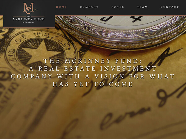 The McKinney Fund - Financial Services Company Websites