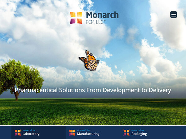 Monarch PCM - Parmaceutical/Medical Company Websites