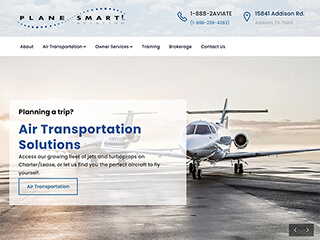 Aviation Web Design