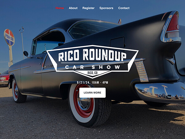 Rico Roundup - Event Websites