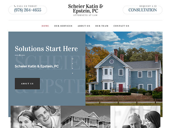 Scheier, Katin & Epstein - Attorney Websites