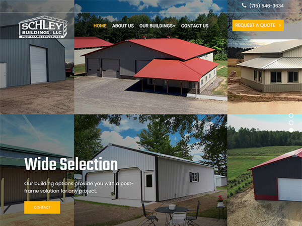 Schley Buildings - Construction Company Websites