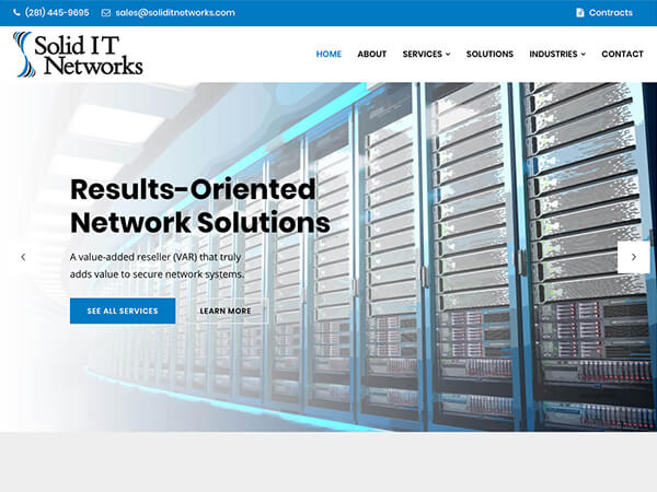 Solid IT Networks - Technology Company Websites