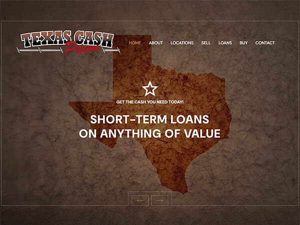 Texas Cash Pawn - Retail Websites