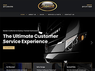 RV Dealer Web Design