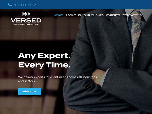 Versed - Consulting Firm Websites